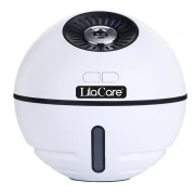 Umidificator de aer Lila Care  3 in 1,mini ventilator si lampa birou,300 ml
