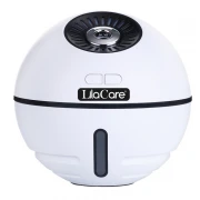 Umidificator de aer Lila Care 3 in 1,mini ventilator si lampa birou,300 ml