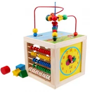 Cub multifunctional 5 in 1,laturi educative