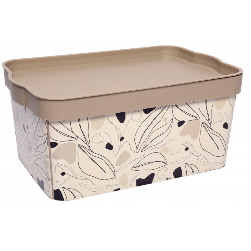 City Children Center revolution Cutie depozitare cu capac,45 x 30 x 24 cm, 24 Litri, crem - Market 365 City Children Center revolution Cutie depozitare cu capac,45 x 30 x 24 cm, 24 Litri, crem - Market 365