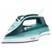 Fier de calcat cu talpa cu ceramica, 2200W, turcoaz
