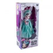 Papusa cu rochita si caciulita, verde