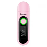 Alcool tester Loomax, etilotest,afisaj digital, roz