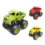 Set 9 masinute de teren, multicolor, plastic