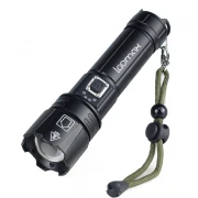 Lanterna Loomax cu acumulator si incarcare USB, waterproof, Led, 25 W