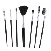 Pensule make-up set 7 cu husa din material