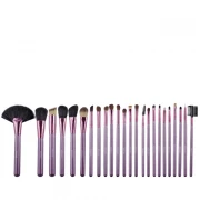 Set 24 pensule make-up cu husa neagra