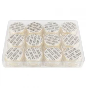 Pigment cu efect de oglinda 12 buc, silver