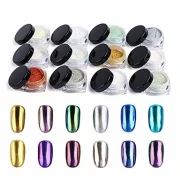 Pigment cu efect de oglinda 12 buc