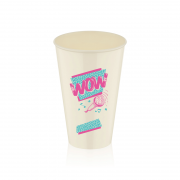 Set 5 Pahare din plastic, 450 ml