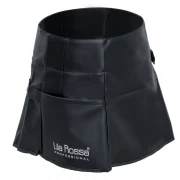 Sort din piele ecologica pentru coafor si frizerie,impermeabil,buzunar,snur reglabil, L