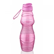 Sticla din plastic cu capac, 0.6 Litri, roz