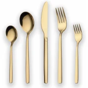 Set 30 tacamuri din inox, auriu