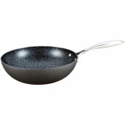 Tigaie Wok cu interior marmorat, 30 cm
