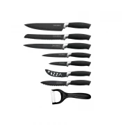 Set cutite 8 piese cu acoperire ceramica