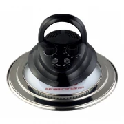 Capac electric universal pentru gatit cu halogen si convector, timer, 1000W