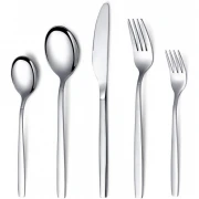 Set 30 tacamuri din inox, argintiu