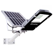 Lampa solara cu panou incorporat si telecomanda, 114 LED, 50W