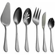 Set 6 tacamuri din inox, negru