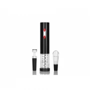 Set tirbuson electric cu LED si accesorii vin, 4 piese