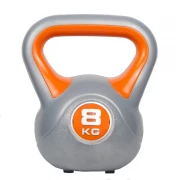 Gantera de 8 kg, gri/portocaliu