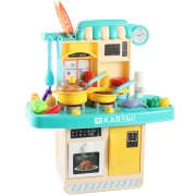 Bucatarie pentru copii, ustensile si accesorii, 34 x 16 x 39 cm, 23 piese