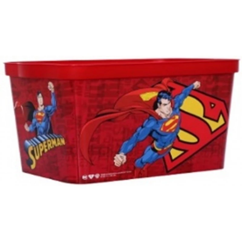 Cutie pentru depozitare cu capac, 2.3 L, Superman
