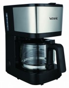 Filtru cafea Victronic, 600 W, 600 ml, Negru