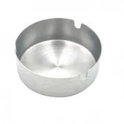 Scrumiera rotunda din inox, 8 x 2.5 cm