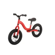 Bicicleta fara pedale pentru copii, 12 inch, rosu