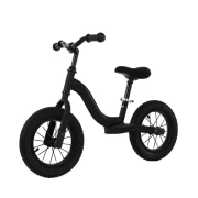 Bicicleta fara pedale pentru copii, 12 inch, negru