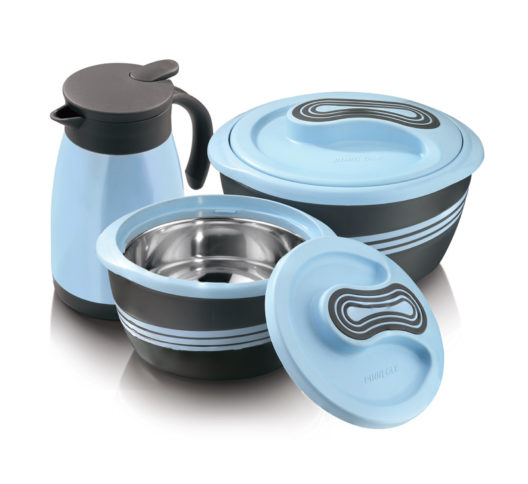 2 Caserole termos 1,2 Litri + Cana termos 750 ml