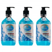 3 Gel dezinfectant Racoritor Lebada pentru maini,70% alcool,3x500 ml