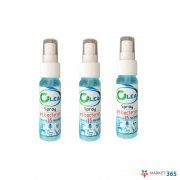 3 Spray Igienizant Antibacterian pentru maini si suprafete,3 x 50 ml,Alcool 70%