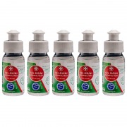 5 Gel dezinfectant Lebada pentru maini, 3x50 ml, 70% alcool