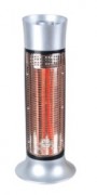 Aeroterma electrica Hausberg din fibra de carbon, 2 trepte putere, 900 W