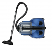 Aspirator fara sac Hausberg cu protectie supraincalzire, 2.5 L, Filtru HEPA, 1600-2000W