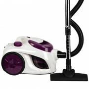 Aspirator fara sac Hausberg Cyclone Vacuum Cleaner,700W,79dB,3L,alb/mov