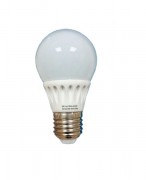 Bec LED E27, 5W SFERA, 450 Lumeni, Lumina calda