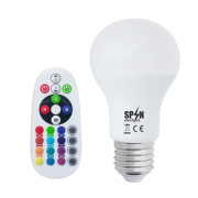 Bec Led E27,8W=70W,850Lm + Smart Kit Telecomanda,Rgb+6400K,lumina rece
