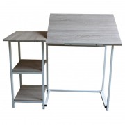 Birou din metal si MDF,110x55 x75 cm