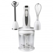 Blender 4 in 1 Hausberg,2 viteze, motor cupru,lama inox, 350W, Alb