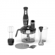 Blender 4 in 1 Hausberg,turbo,1.5 l, 1500 W,Negru