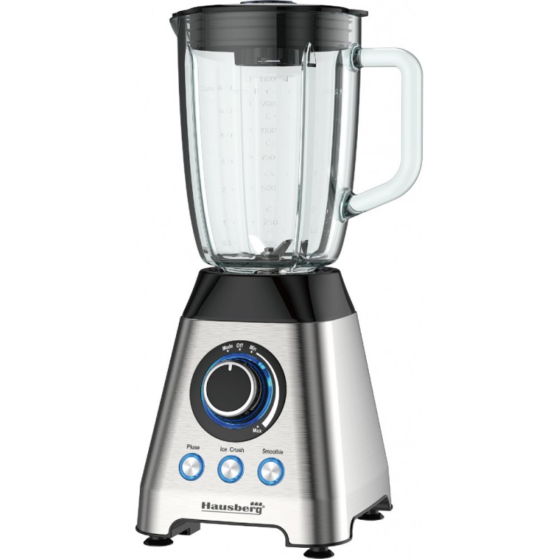 Blender cu rasnita Hausberg,2 viteze cu pulsatii,1.8 L, 1200 W