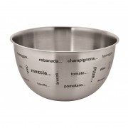Bol din inox,25 cm,2 Litri