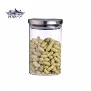 Borcan din Sticlă cu Capac Luzzi Peterhof, 0.9 Litri