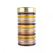 Borcan din sticla pictat manual - 1700 ml