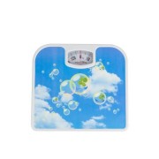 Cantar de baie Victronic, BS04,130 kg, Alb/Bleu