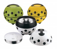 Caserola termos FootBall,plastic/Inox,2.5 Litri