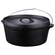 Ceaun din fonta pura,capac, 20 cm,capacitate 2.5 Litri,Inductie